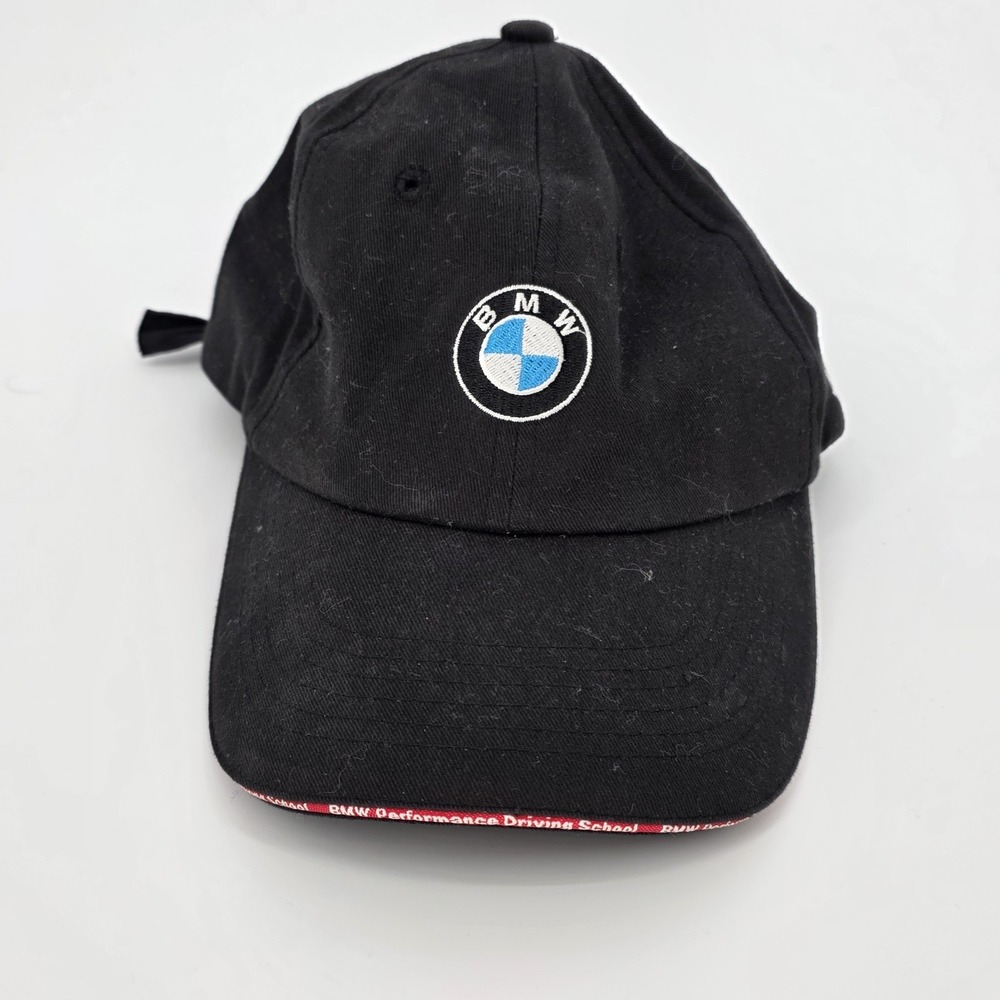 BMW PERFORMANCE DRIVING SCHOOL HAT CAP South Carolina SC STRAPBACK BLACK M3 MENS